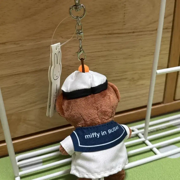 [BUNJANG] Miffy Busan Sailor Barbara Doll Keychain / 정품 미피 부산 세일러 바바라 인형 키링