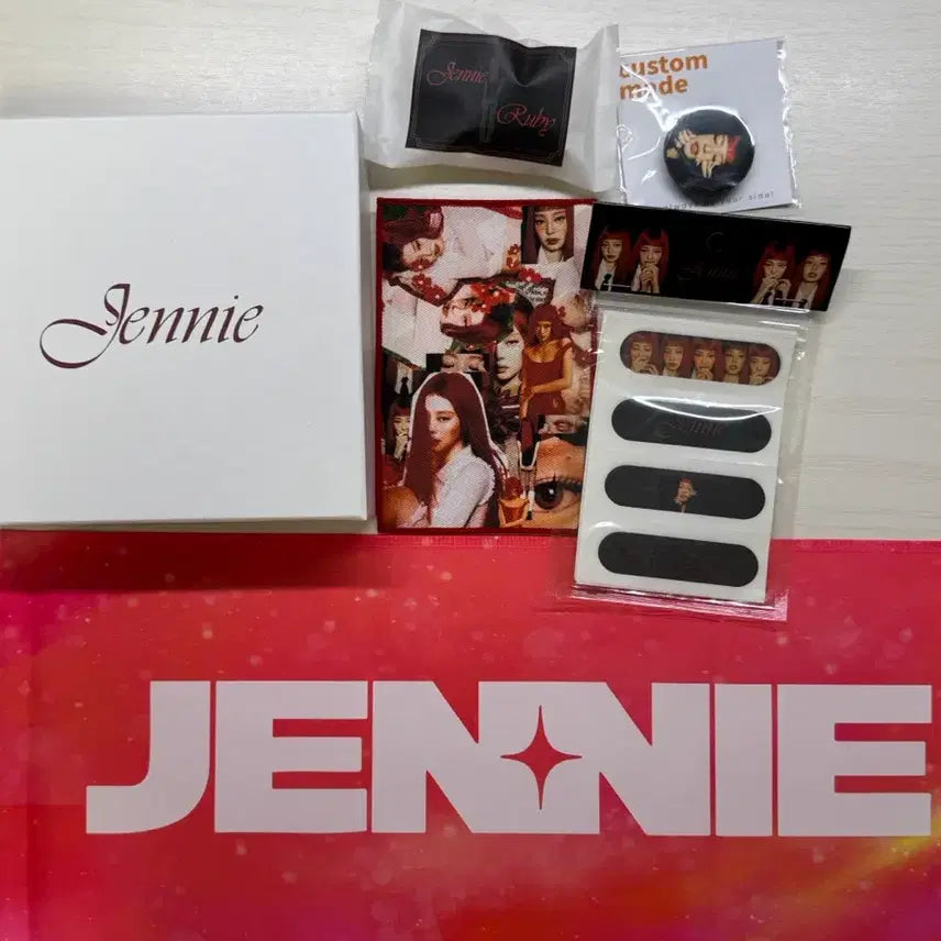 [BUNJANG] BLACKPINK Jennie Membership Kit Gallery Supporters Slogan / 블랙핑크 제니 멤버십 키트 갤러리 굿즈 슬로건 서포터즈