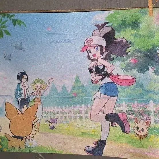 [BUNJANG] Pokemon Touko Cheren Belle Playmat / 포켓몬스터 투희 토우코 체렌 벨 플레이매트
