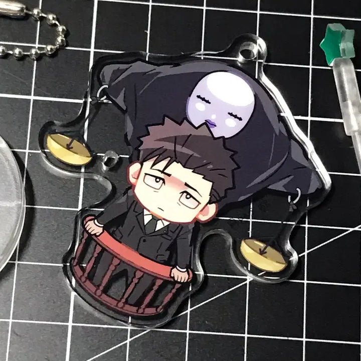 [BUNJANG] Jujutsu Kaisen Higuruma Hiromi Decor Pic Acrylic Keychain / 히구루마 히로미 - 주술회전 사멸회유 데코라 픽 아크릴 키링