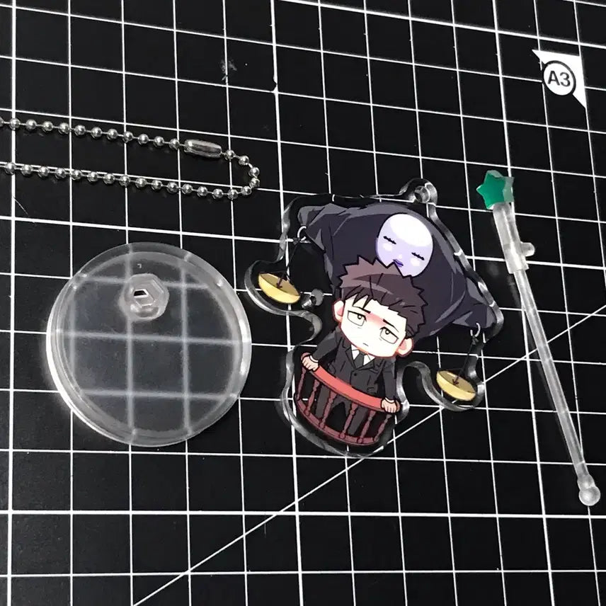[BUNJANG] Jujutsu Kaisen Higuruma Hiromi Decor Pic Acrylic Keychain / 히구루마 히로미 - 주술회전 사멸회유 데코라 픽 아크릴 키링