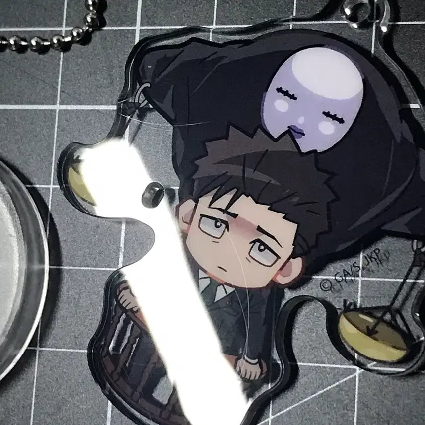 [BUNJANG] Jujutsu Kaisen Higuruma Hiromi Decor Pic Acrylic Keychain / 히구루마 히로미 - 주술회전 사멸회유 데코라 픽 아크릴 키링