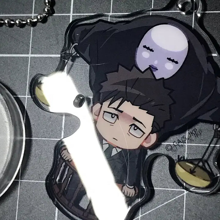 [BUNJANG] Jujutsu Kaisen Higuruma Hiromi Decor Pic Acrylic Keychain / 히구루마 히로미 - 주술회전 사멸회유 데코라 픽 아크릴 키링