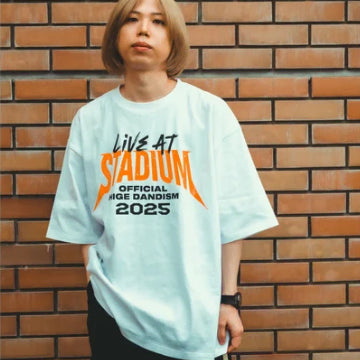 [BUNJANG] Official HIGE DANJI Stadium T-Shirt XL (New) / 히게단 스타디움 티셔츠 XL 새상품