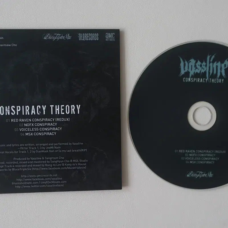 [BUNJANG] Vassline Conspiracy Theory CD / Vassline : Conspiracy Theory