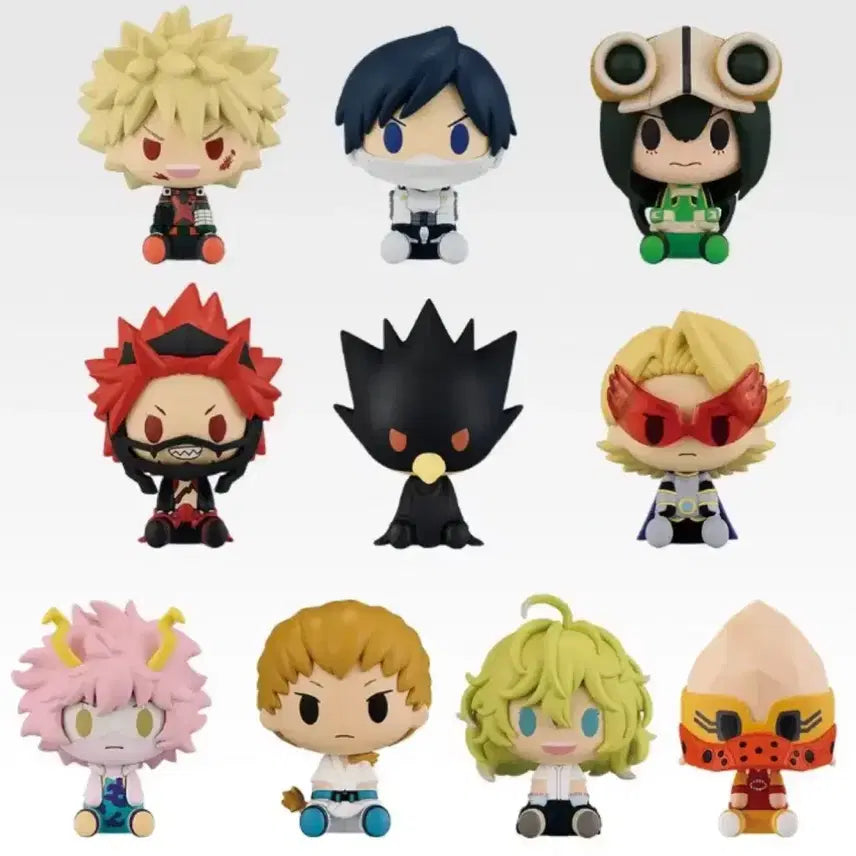 [BUNJANG] Ichiban Kuji My Hero Academia Chokonokko Figures Bundle Set (Midoriy / 제일복권 나히아 초코노코 바쿠고 미도리아 기타등등