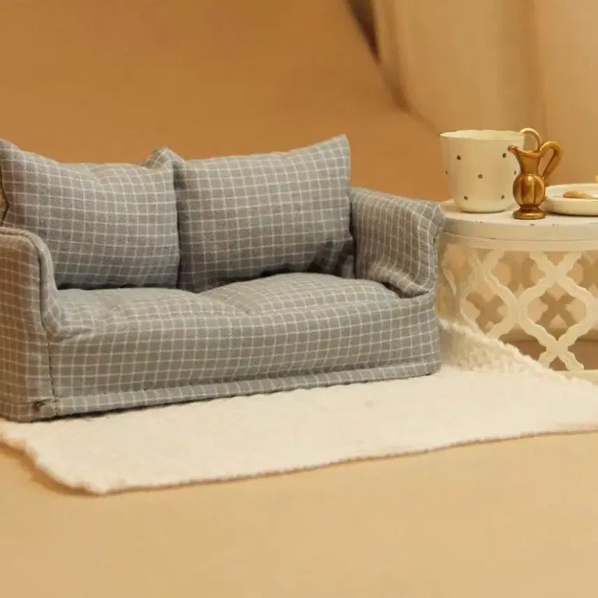 [BUNJANG] Miniature Sofa (Unsealed New) Dollhouse Miniature Accessory / 미니어처 소파(개봉새상품) 인형의집 인형소품