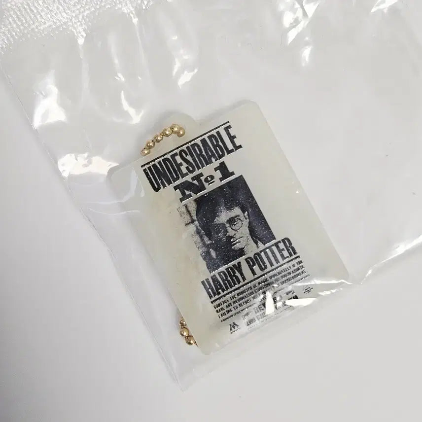 [BUNJANG] Harry Potter Glow-in-the-Dark Wanted Poster Keyring / 해리포터 가챠 야광 키링 현상수배