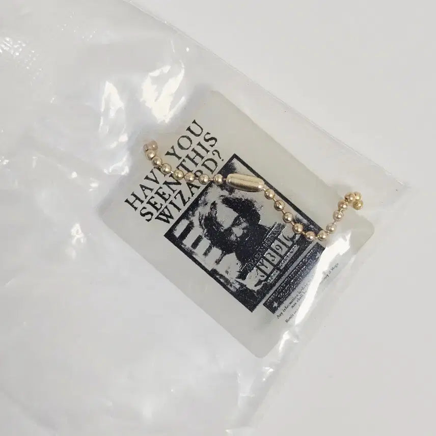 [BUNJANG] Harry Potter Sirius Black Wanted Poster Glow-in-the-Dark Gachapon Keychain / 해리포터 가챠 야광 키링 시리우스 현상수배