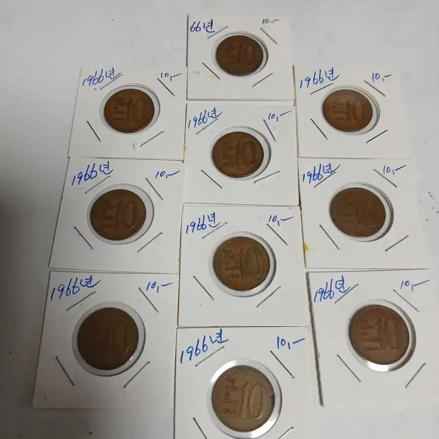 [BUNJANG] 1966 10 Won Coin / 1966년 10원 동전