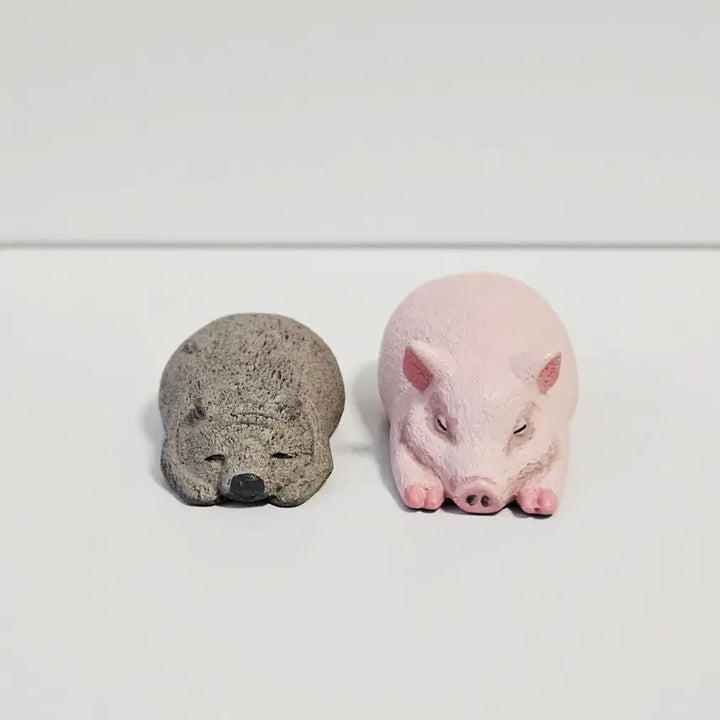 [BUNJANG] Pig and Wombat Figure Bundle / 돼지 웜뱃 피규어
