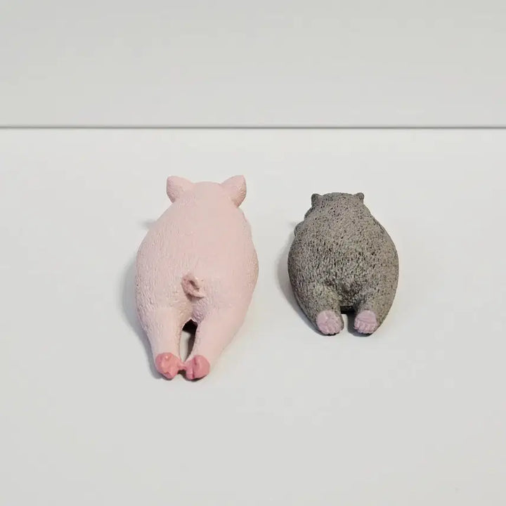 [BUNJANG] Pig and Wombat Figure Bundle / 돼지 웜뱃 피규어