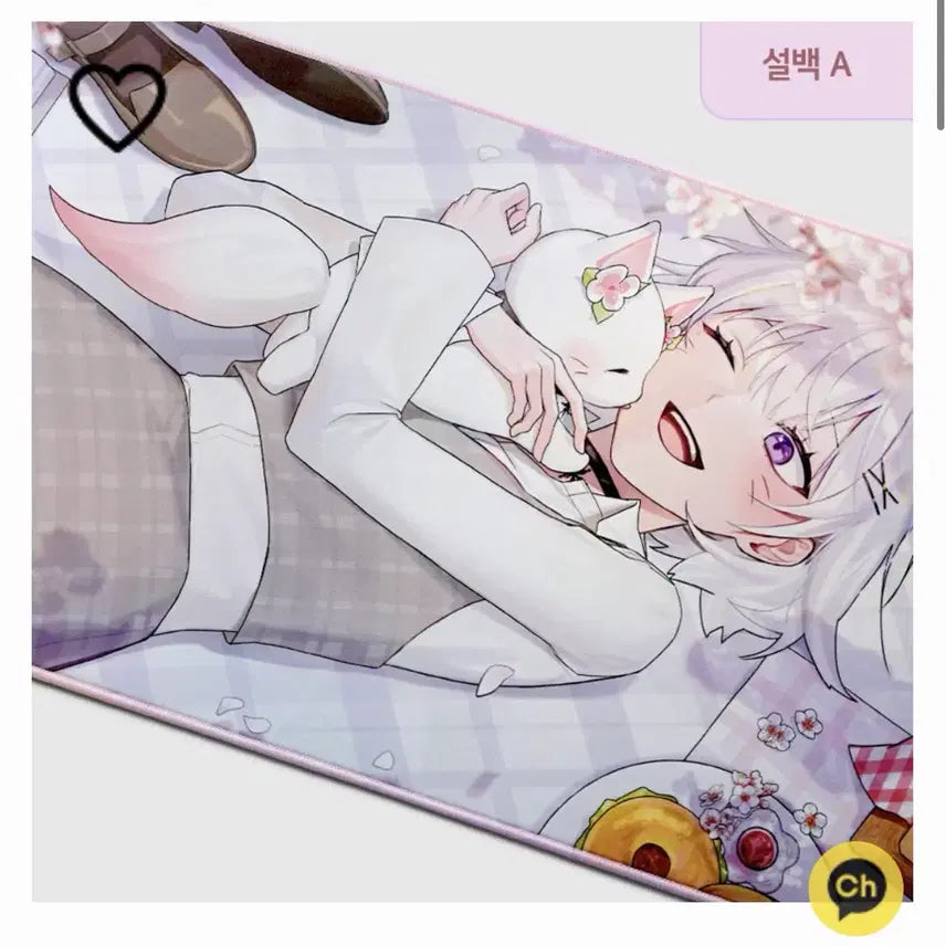 [BUNJANG] Seolbaek Illustration Mousepad A / 설백 일러스트 마우스패드 A
