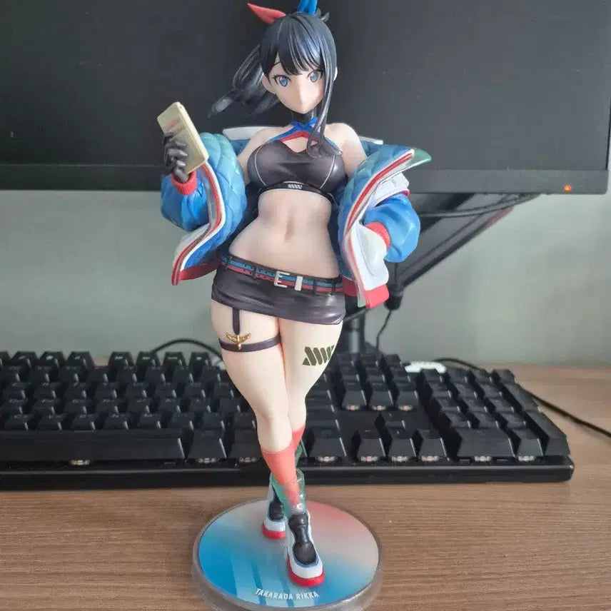 [BUNJANG] Solarain Gridman Rikka Takarada 1/7 Scale Figure / 솔라레인 그리드맨 타카라다 릿카 1/7 피규어