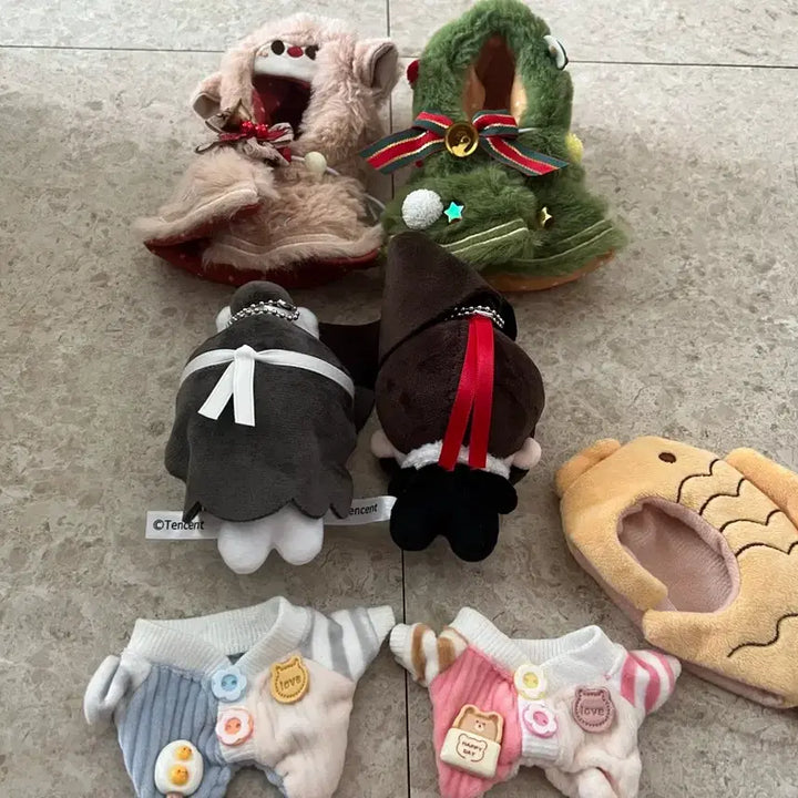 [BUNJANG] The Founder of Diabolism WangXian Rabbit Plush 10cm Clothes Set / 마도조사 인형 + 10cm 옷