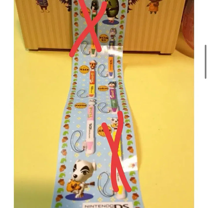 [BUNJANG] Animal Crossing Classic Rare Figure Touch Pen (Sealed) / 고전 레어 동물의숲 피규어 터치펜 미개봉 새상품