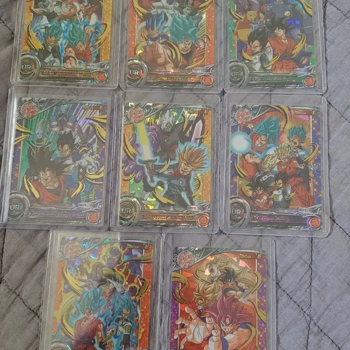 [BUNJANG] Dragon Ball Super Collectible Cards UR (Set of 8) / 드래곤볼 슈퍼 콜렉트 카드  UR 8장
