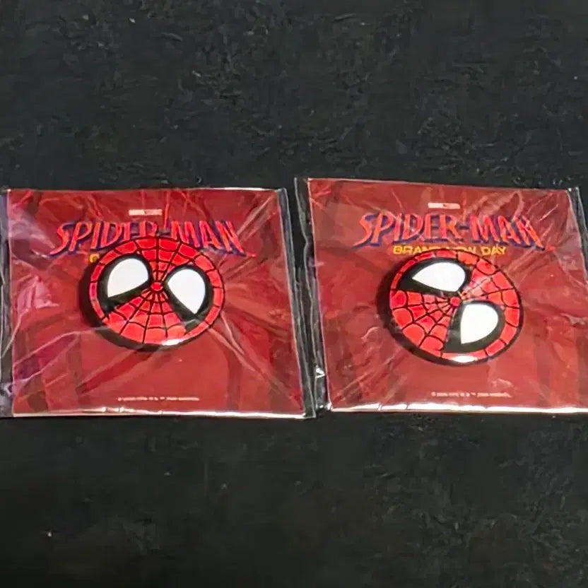[BUNJANG] Spider-Man Brand New Day Week 1 Weekend Pin Badge Set (2 Pins) / 스파이더맨 브랜드뉴데이  핀뱃지