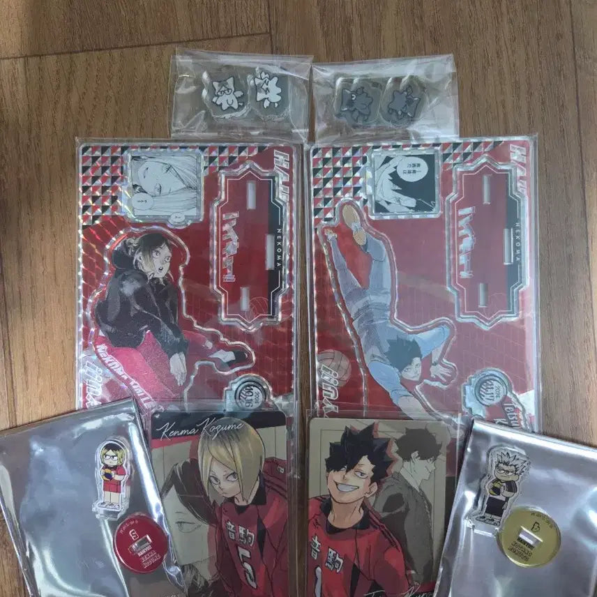 [BUNJANG] Haikyuu!! 2024 Birthday Acrylic Diorama Set (Kuroo, Kenma, Bokuto) &amp; Goods Bundle / 하이큐 2024 생일 디오라마 쿠로오/켄마 아크릴, 원화마그넷, 지로리 미니아크릴 켄마, 보쿠토 일괄판매