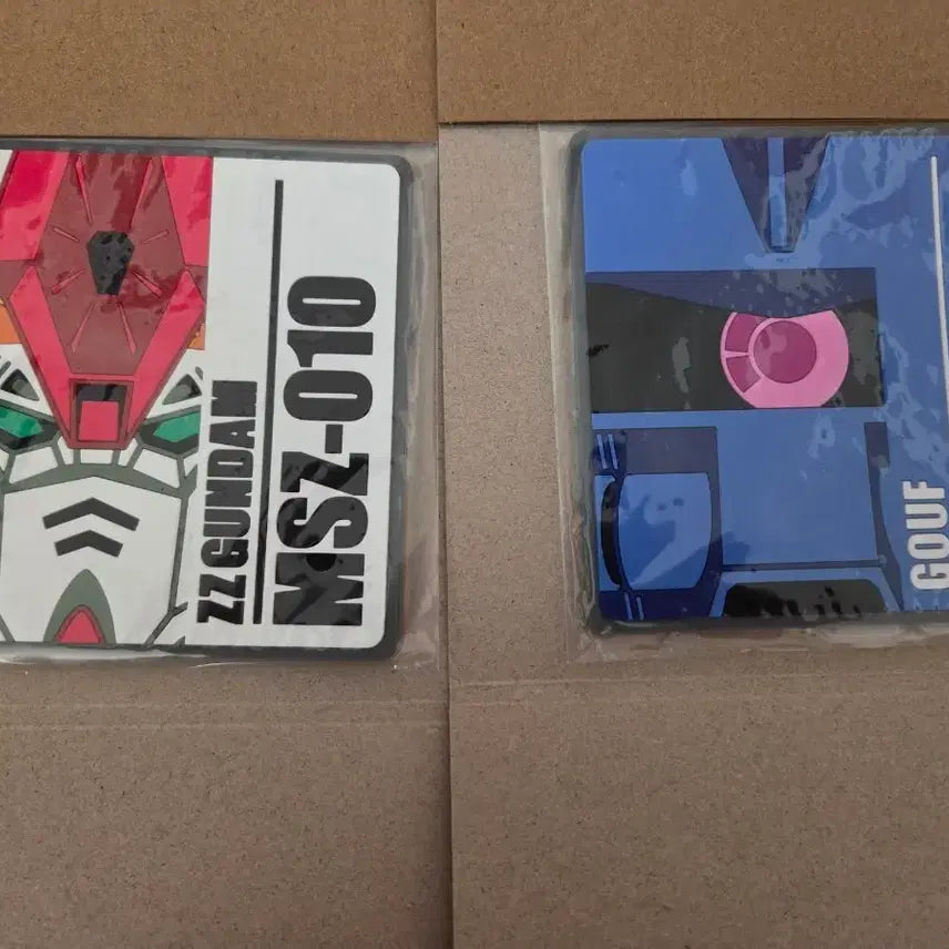 [BUNJANG] Gundam Gundam Base Limited Coaster Set Vol. 2 Double Zeta &amp; Gouf Bundle / 판매) 건담 굿즈 건담베이스 건베 한정 코스터 2탄 더블제타, 구프 일괄