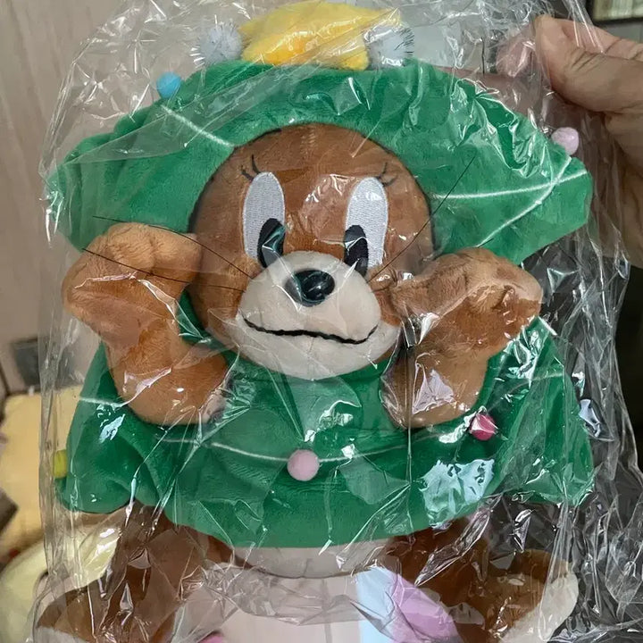 [BUNJANG] Tom and Jerry Christmas Tree Plush Doll / 톰과제리 크리스마스 트리인형