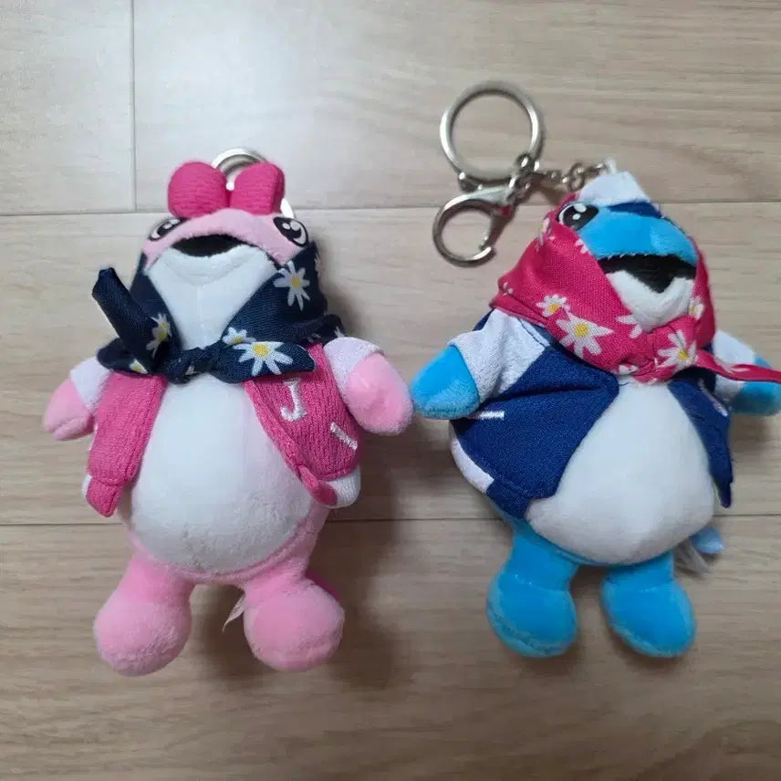[BUNJANG] Jinro Frog Ddukbishop Goods Fashion Frog Doll Keychain Set / (새상품) 진로 두꺼비 두껍상회 굿즈 패피껍 인형 키링 세트