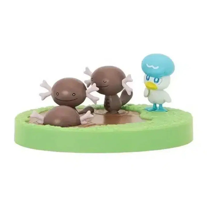 [BUNJANG] Pokemon Store Limited Edition Quaxly &amp; Paldean Wooper "Lost Quaxly" Series Accessory Tray (Sealed) / [미개봉 정품] 포켓몬스토어 한정판 포켓몬스터 "길 잃은 꾸왁스" 시리즈의 꾸왁스 &amp; 팔데아 우파 소품 트레이
