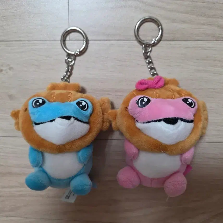 [BUNJANG] Jinro Frog Dokkaebi Goods Bungeoppang Frog Keychain Doll Set / (새상품) 진로 두꺼비 두껍상회 굿즈 붕어빵 두꺼비 키링 인형 세트