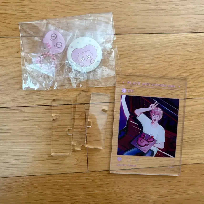 [BUNJANG] PLAVE Animate Collab Cafe Bambi Acrylic Plate / 플레이브 애니메이트 콜라보 카페 아크릴 플레이트 밤비