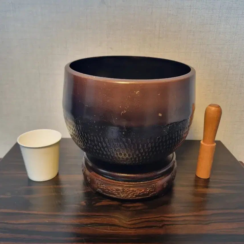 [BUNJANG] Large Japanese Zabuton Set (Meditation Bell, Singing Bowl) / 사이즈 큰 일본 좌종 세트(명상종, 싱잉볼)