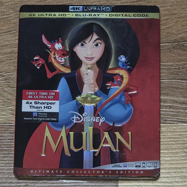 [BUNJANG] Mulan 4K Blu-ray (Unsealed) / 미개봉 4K 블루레이 뮬란 판매합니다.