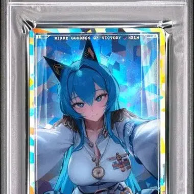 [BUNJANG] Nikke: Goddess of Victory Wafer Card Vol. 4 Secret Parallel Helm (PSA 10) / [PSA 10] 승리의 여신: 니케 웨하스 4탄 시크릿 패러렐 No.027 헬름(Helm)