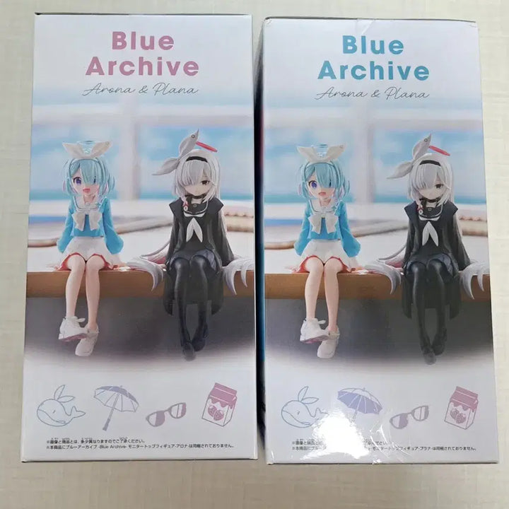 [BUNJANG] Blue Archive Bundle Set Arona Prana Monitor Top Figure (Sealed) / 일괄) 블루아카이브 모니터 탑 피규어 아로나 프라나 미개봉 ( 블아 경피