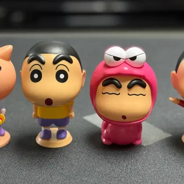 [BUNJANG] Crayon Shin-chan Gafukyakara Figure Set (4 Types) / 짱구는 못말려 가푸캬라 피규어 4종 (중고)