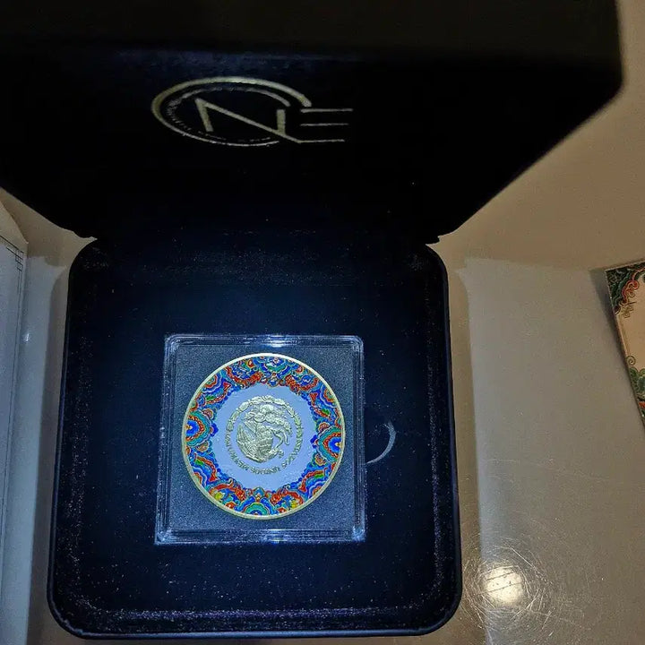 [BUNJANG] Limited Edition 1oz Silver Coin - Libertad Taeguk &amp; Dancheong Designs / 109개 한정판) 한국의 유산 리버타드 태극,단청 1온스 은화