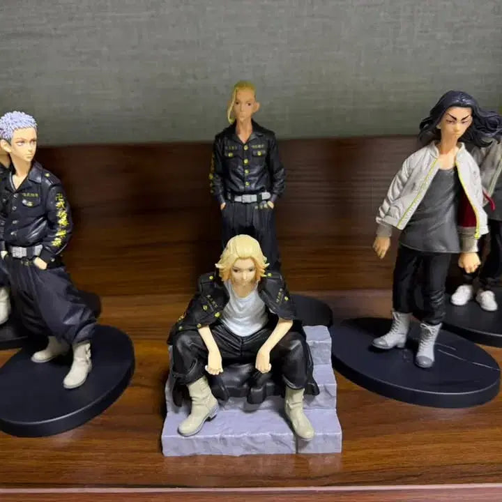 [BUNJANG] Tokyo Revengers 6 Types Figure Bundle Set / 도쿄 리벤저스 피규어 6종 일괄