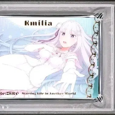 [BUNJANG] Re:Zero Starting Life in Another World Emilia Wedding Dress Ver. Wafer Card PSA 10 / [PSA 10] Re: 제로부터 시작하는 이세계 생활(리제로) 웨하스 5탄 No.35 에밀리아 (Emilia - 웨딩드레스 Ver.)