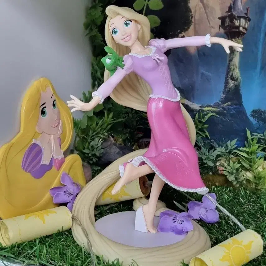 [BUNJANG] Disney Ichiban Kuji Rapunzel &amp; Snow White Figure Bundle / 디즈니 제일복권 라푼젤 백설공주 피규어 일괄