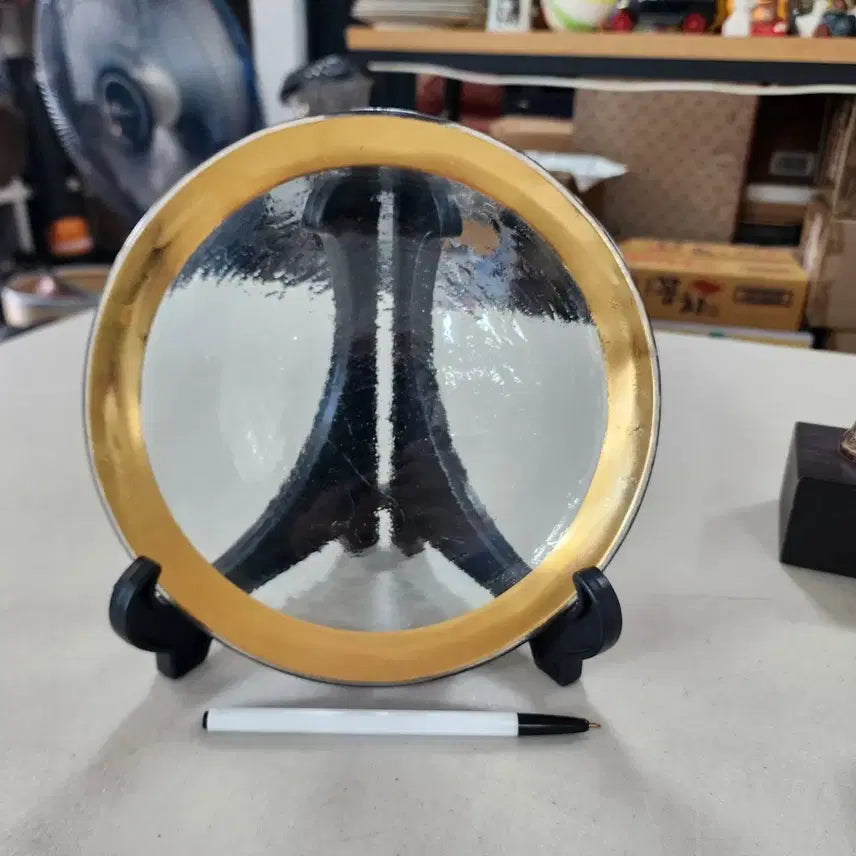 [BUNJANG] 1985/1994 Aniglass USA Glass Plate Diameter 21.4cm / USA 1985애니글라스1994 