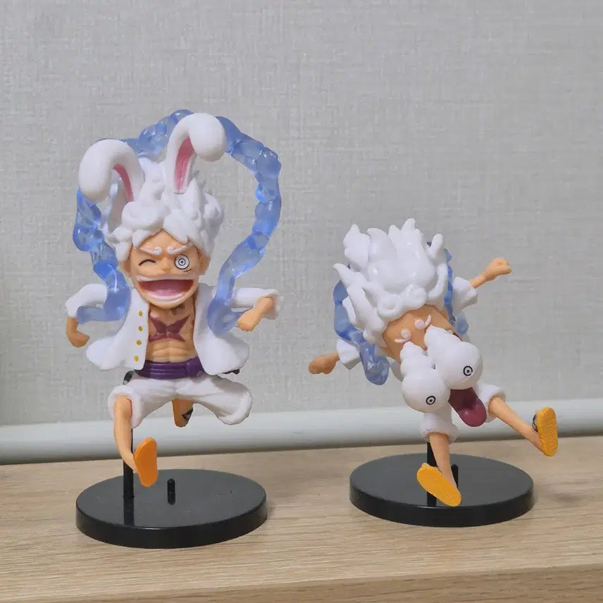 [BUNJANG] One Piece Nikka Luffy Gear 5 2-Figure Set / [초희귀] 원피스 피규어 니카 루피 킹오아 기어 5 2종 세트