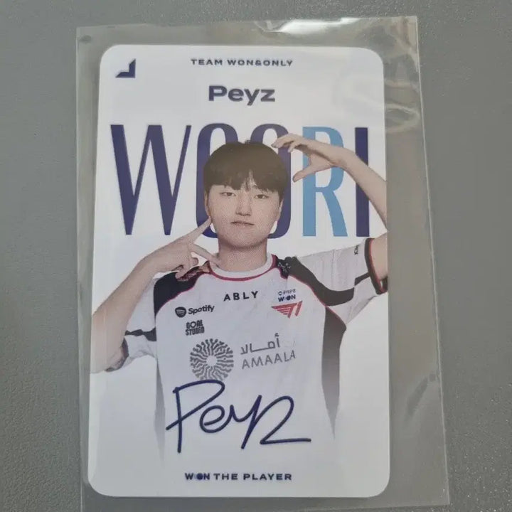 [BUNJANG] T1 Phase Woori Bank Photocard LCK / t1 페이즈 우리은행 포토카드 lck