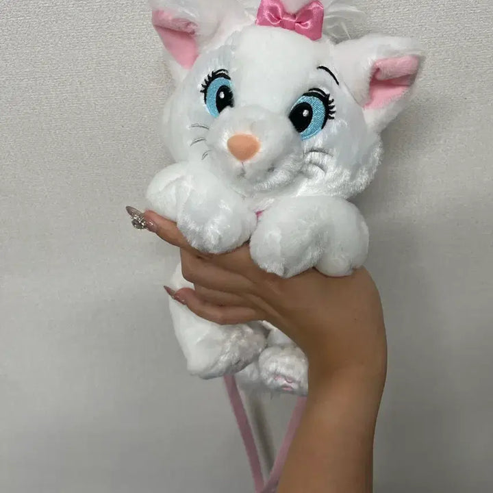 [BUNJANG] Tokyo Disneyland Marie Shoulder Bag &amp; Minnie Mouse Headband / 도쿄 디즈니랜드 마리 가방 + 미니마우스 머리핀