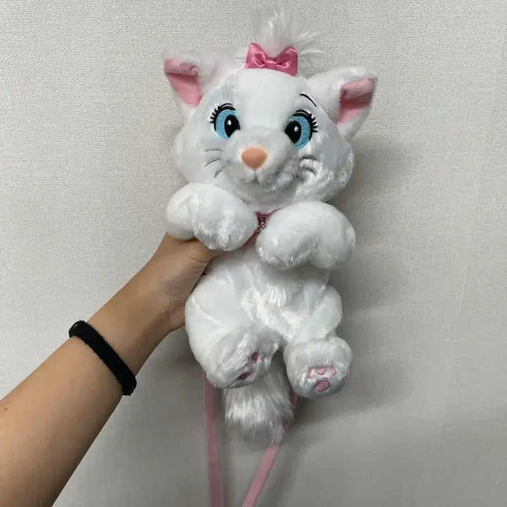 [BUNJANG] Tokyo Disneyland Marie Shoulder Bag &amp; Minnie Mouse Headband / 도쿄 디즈니랜드 마리 가방 + 미니마우스 머리핀