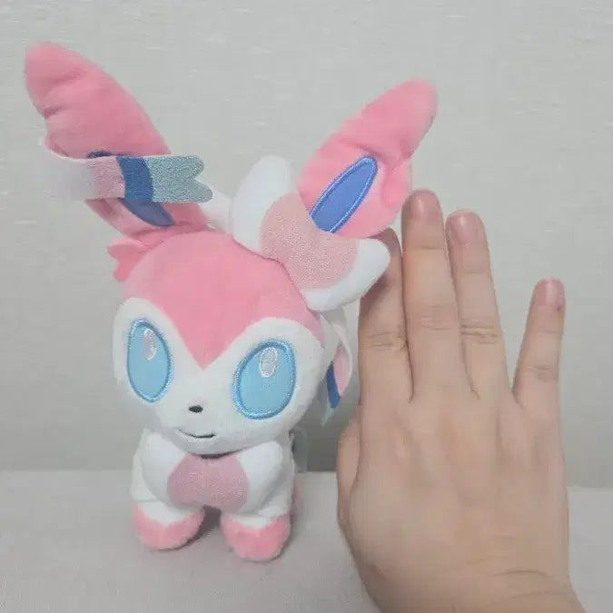 [BUNJANG] Pokemon Sylveon Dolls Eevee Plush / 포켓몬스터 님피아 돌즈 이브이 인형