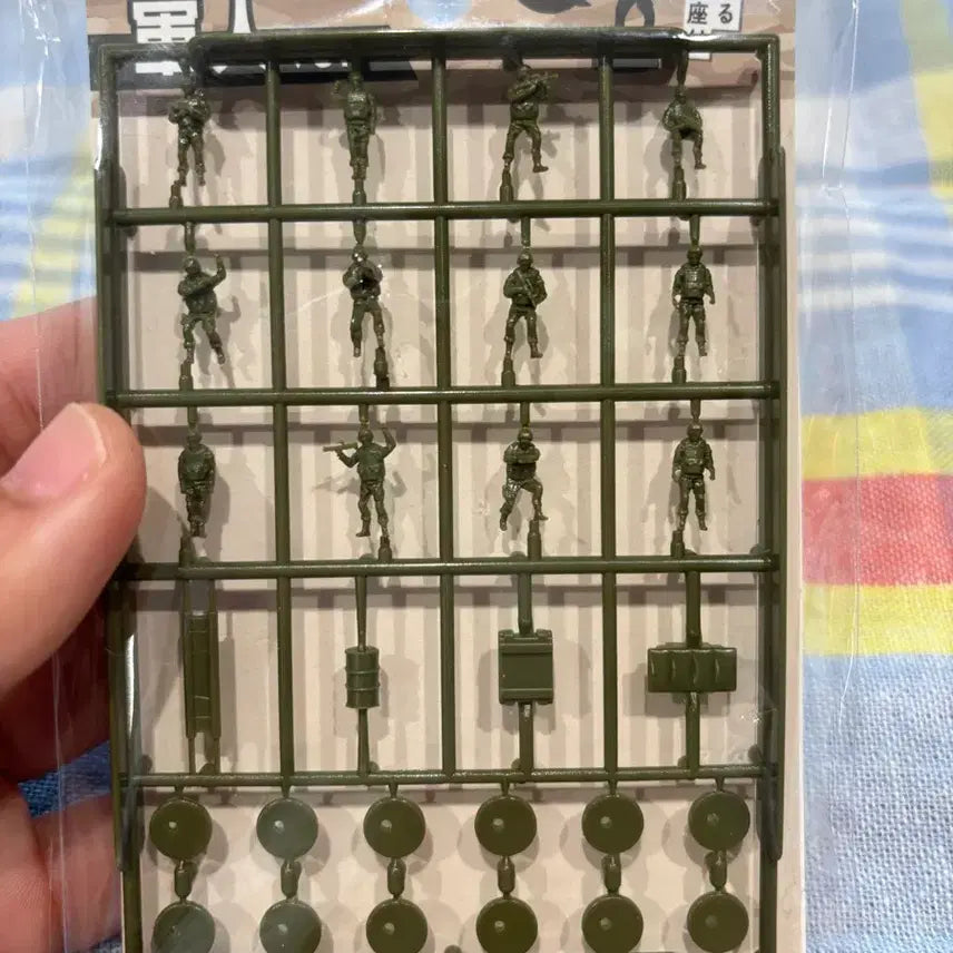 [BUNJANG] 1/150 Scale Soldier Figures Set (Japanese Daiso Purchase) / 일본 다이소 구매! 1/150 군인 피규어