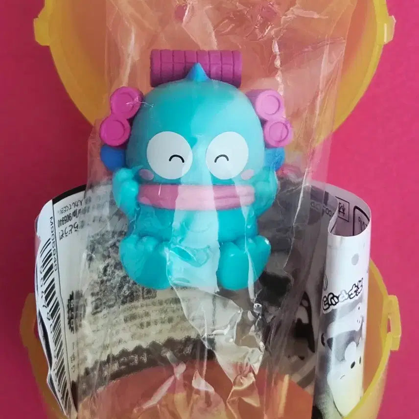 [BUNJANG] Sanrio Kurukuru Hair Roller Figure Gacha Hangyodon / 산리오 쿠루쿠루 헤어롤 피규어 가챠 / 한교동