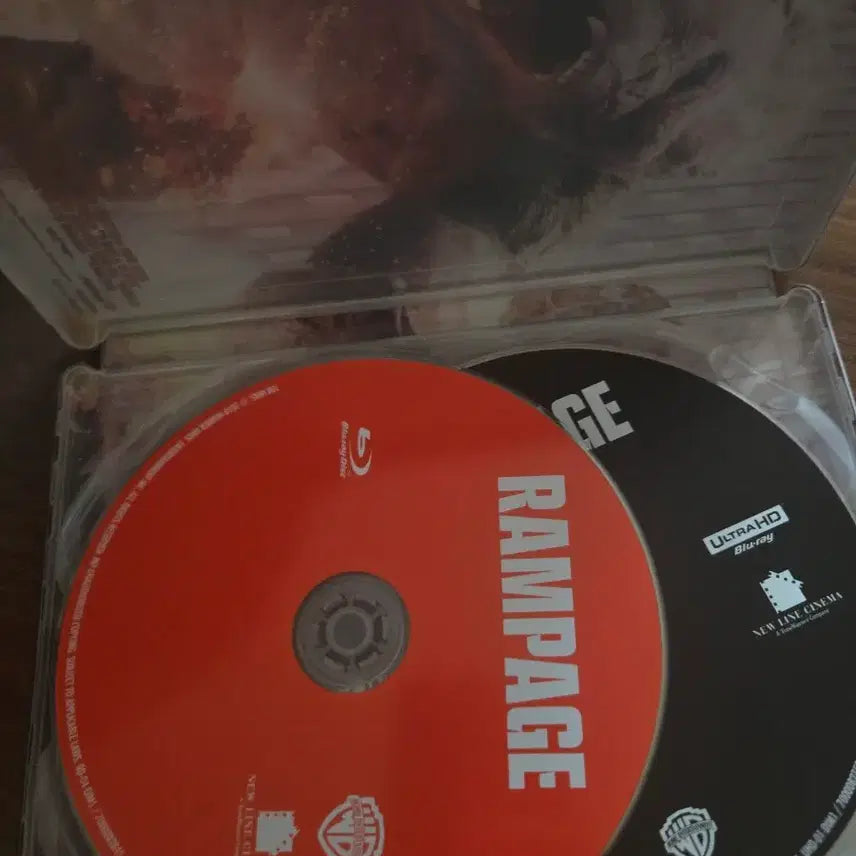 [BUNJANG] Rampage 4K Steelbook Blu-ray / 램페이지 4K 스틸북 블루레이