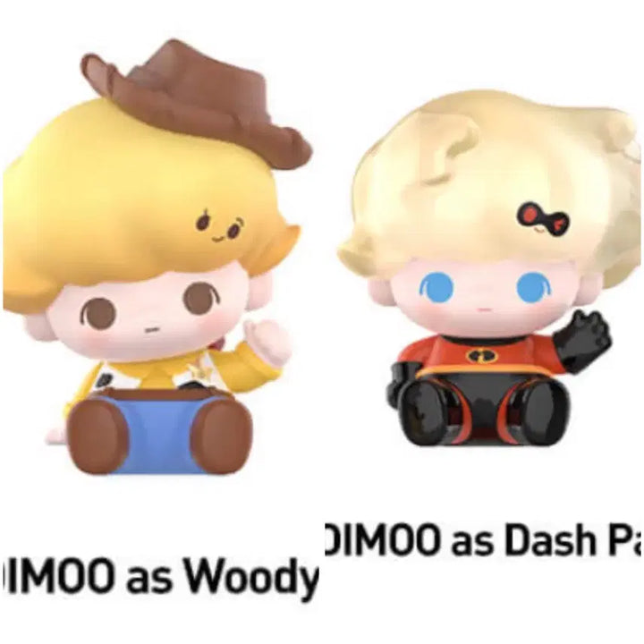 [BUNJANG] Pop Mart Dimoo Pixar Woody Dash Series Pop Bean Figure Gacha Bundle Set / (일괄) 팝마트 디무 픽사 우디 대쉬 시리즈 팝빈 피규어 가챠