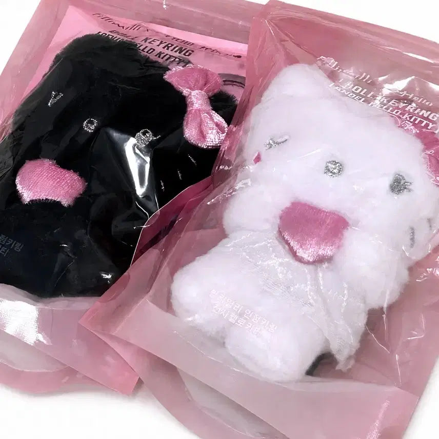 [BUNJANG] Phillimilli Hello Kitty Angel &amp; Devil Keyring Set / 필리밀리 헬로키티 천사와악마 키링 세트