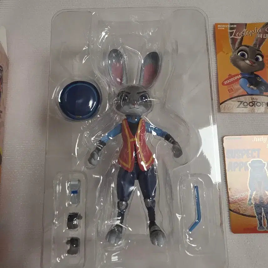 [BUNJANG] Disney Zootopia Judy Hopps Articulated Figure / 디즈니 주토피아 주디 피규어 판매